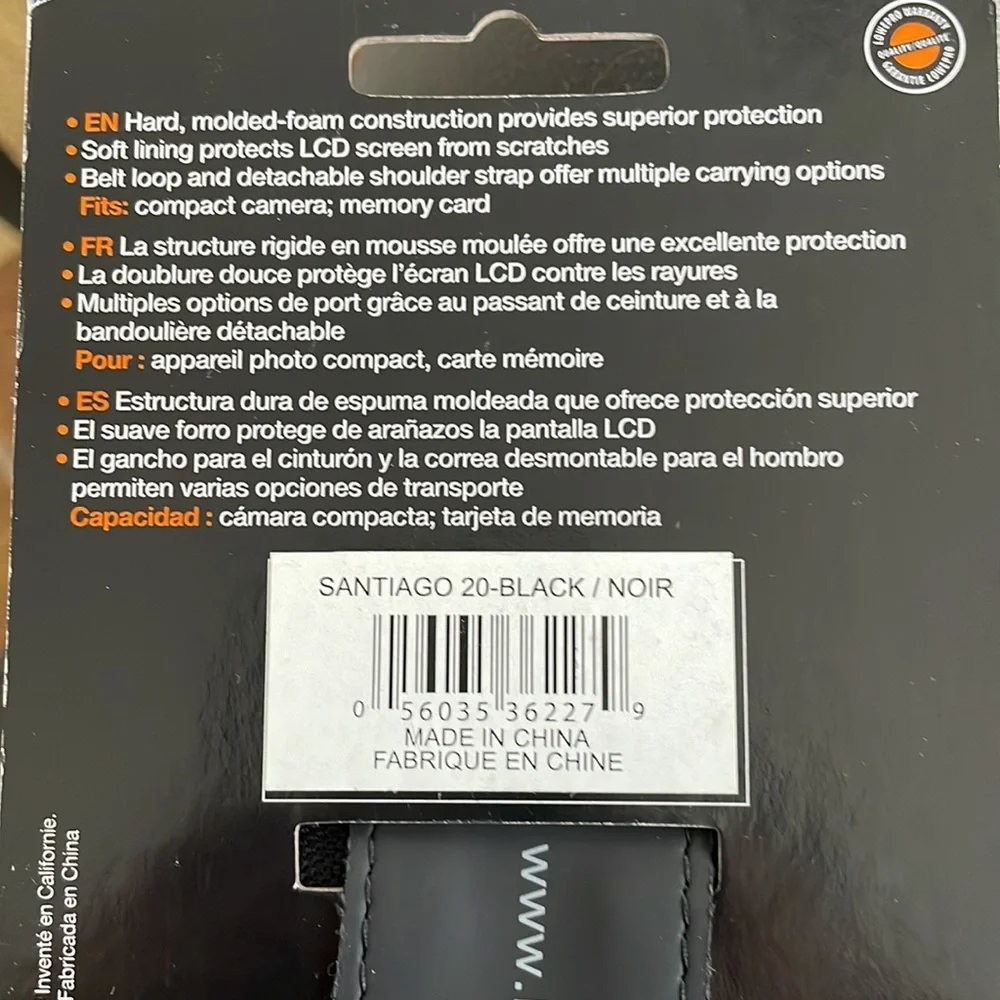 [Lowepro] Hard Camera case